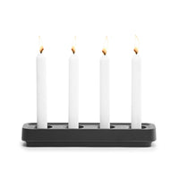 Candleholder: Stumpastaken Swedish Candle Holder Holds 4 Candles