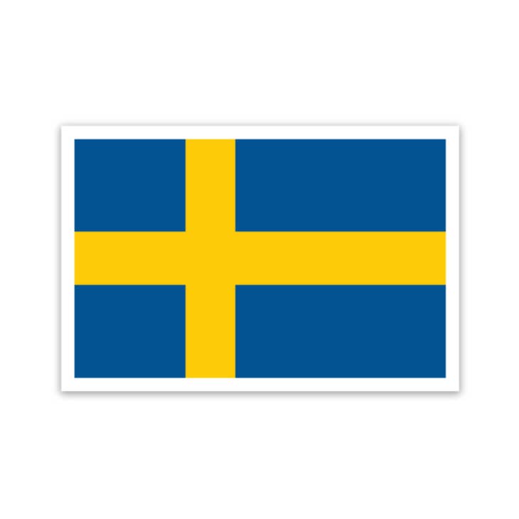 Sticker: Swedish Flag