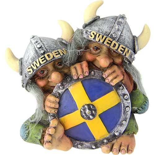 Magnet: Sweden Vikings with Shield