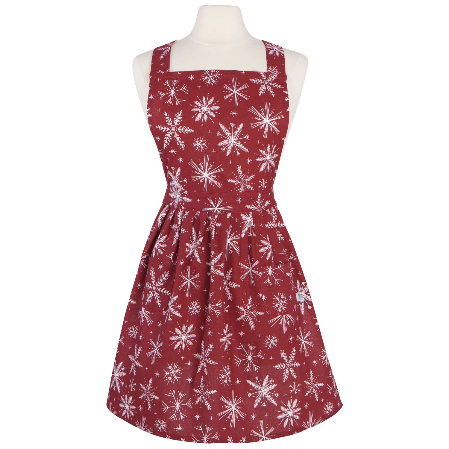 Apron: Snowflakes Classic Christmas Apron