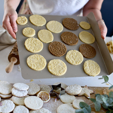 Rolling Pin: Leaves 2 Embossing Rolling Pin