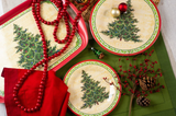 The Merry Christmas Tree Bamboo Serving Tray makes an eco-friendly addition to your table, featuring festive tree designs—perfect for serving or as a thoughtful Christmas hostess gift.