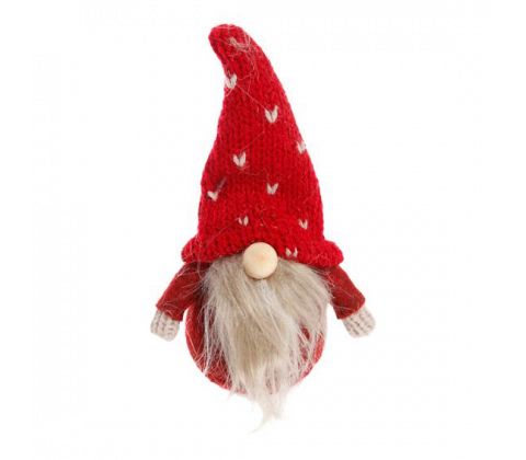 Gnome: Gnome Standing with Knit Hat