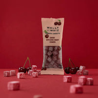 Candy: Wally and Whiz Danish Sweets Cherry with Sour Cherry Gummies 2 oz Vegan