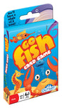 Go Fish Card Game: A colorful box for kids ages 4+, featuring cartoon sea creatures and the phrase "You'll have a whale of a time!" Enjoy an underwater adventure with this classic family card game.