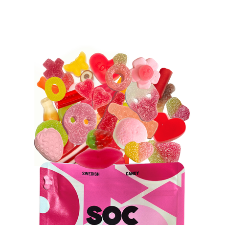 Candy: Love Gummy Mix Swedish Candy Bag 8oz