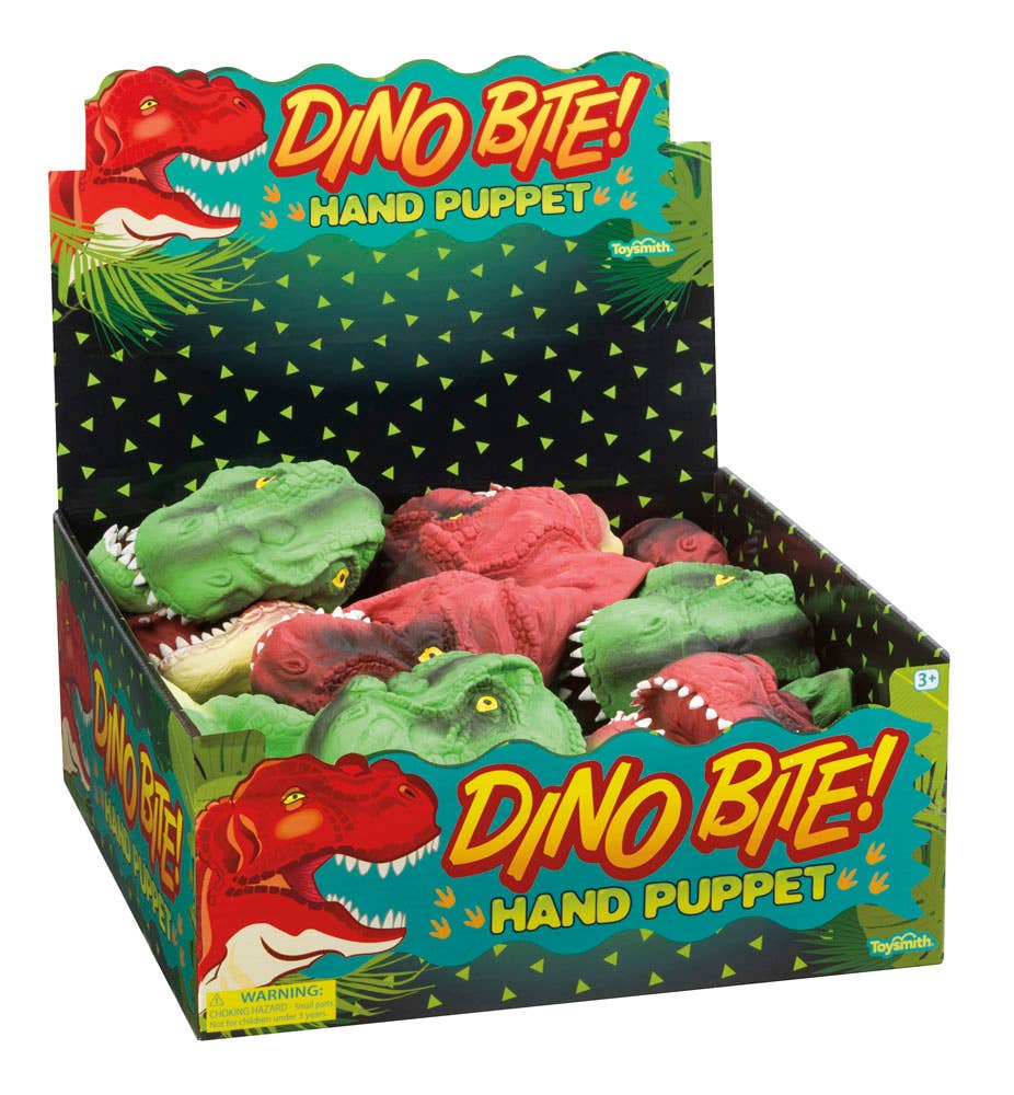 Toy: Dino Bite! Hand Puppet - Assorted Colors