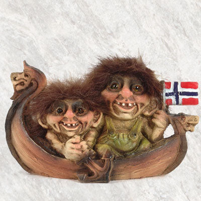 Troll: Trolls in Viking Ship