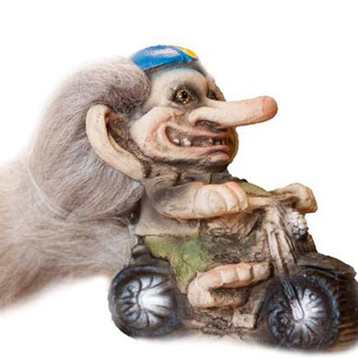 Motorcycle Troll with Swedish Helmet NyForm 840155