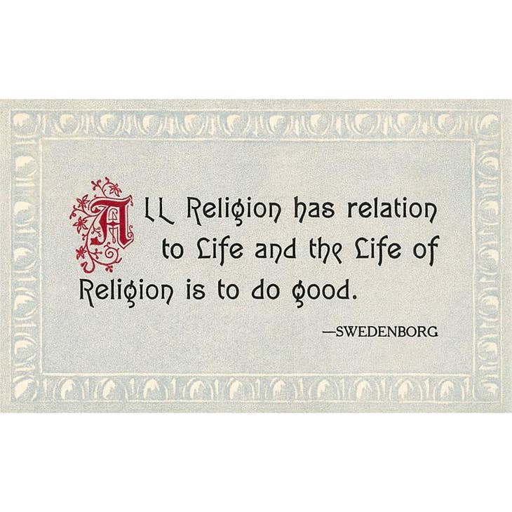 Post Card: All Religion has relation