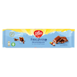 Freia Firklover – Milk Chocolate with Hazelnuts (200g) features packaging with cows, hazelnuts, and chocolate pieces against a blue and yellow background.