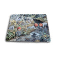 Children dressed as mushrooms explore a forest stream among plants, animals, and tall trees in this Scandinavian-inspired Puzzle - Elsa Beskow "Children of the Forest" Wood Frame Puzzle.