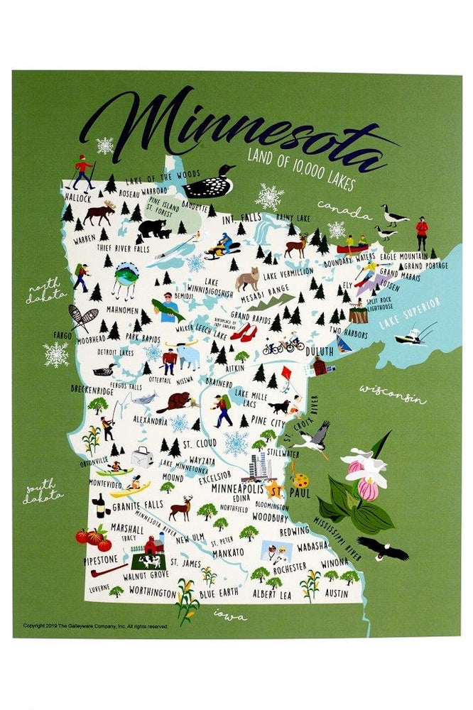 Sticker: Minnesota Decal