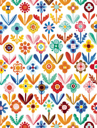 Card Pack: Blomma Notecards- 4 Designs, 8 Cards, 8 Envelopes, Card Folder by Kirsten Sevig