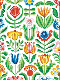 Card Pack: Blomma Notecards- 4 Designs, 8 Cards, 8 Envelopes, Card Folder by Kirsten Sevig