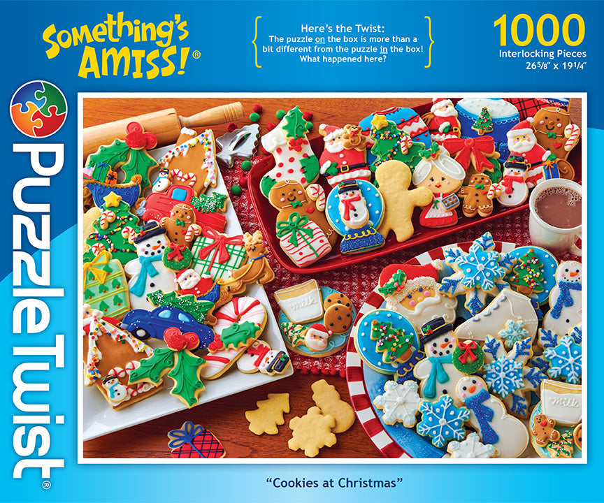 Puzzle: Cookies at Christmas 1000 Piece Puzzle