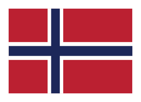 Show your Norwegian pride with the Magnet: Norwegian Flag (3.5" x 2.5"), featuring Norway's classic navy blue and white cross on red—an ideal collectible for celebrating your heritage.