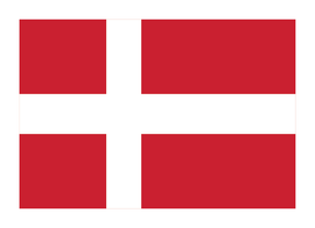 The Magnet: Danish Flag – Magnet (3.5" x 2.5") features Denmark’s iconic white Scandinavian cross on red, making it a perfect gift to celebrate Danish heritage.