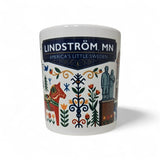 Mug: Lindstrom, MN "America's Little Sweden" 11 oz White Mug