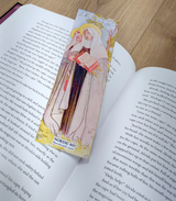 Add a touch of Scandinavian charm to your reading with the Bookmark: Carl Larsson “St. Bridget of Sweden” (8.5" × 2.5"), featuring vibrant artwork and perfect for marking your place in any book.