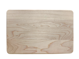 The Var Sa God Maple Cutting Board (9"x6") features a light natural finish and visible wood grain, ideal for enhancing Scandinavian kitchen decor, shown on a white background.