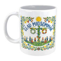 Mug: "Glad Midsommar" Midsummer Mug 11 oz