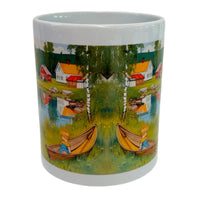 Coffee Mug: Children by the Lake in Summer Coffee Mug
