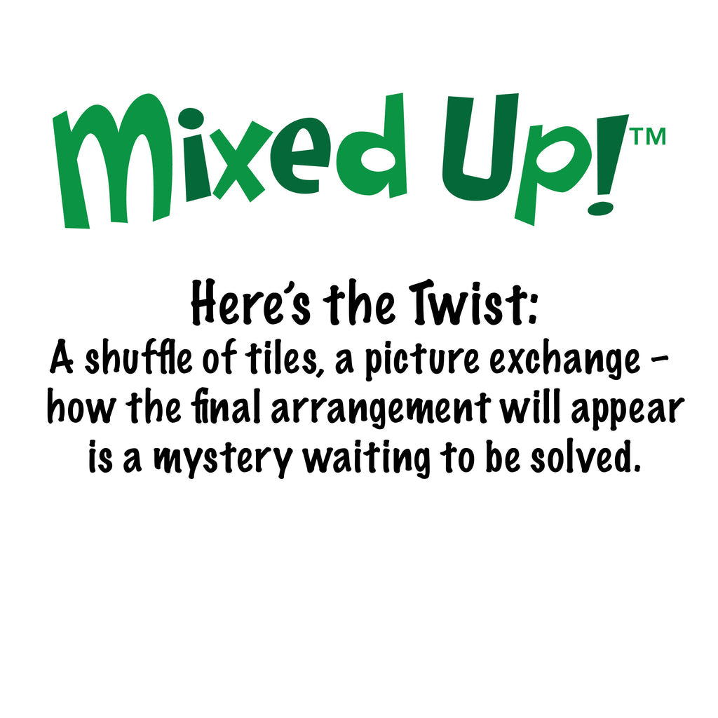 PuzzleTwist Mixed Up! Into the Wild 1000 piece by Photographer Mike Lentz features tile shuffling and picture swaps, making each completed puzzle a unique mystery—ideal for detail lovers and aspiring wildlife photographers.