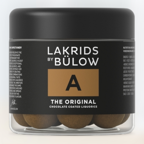 Lakrids: A - The Original Milk Chocolate Coated Black Licorice, Lakrids by Bulow, Small