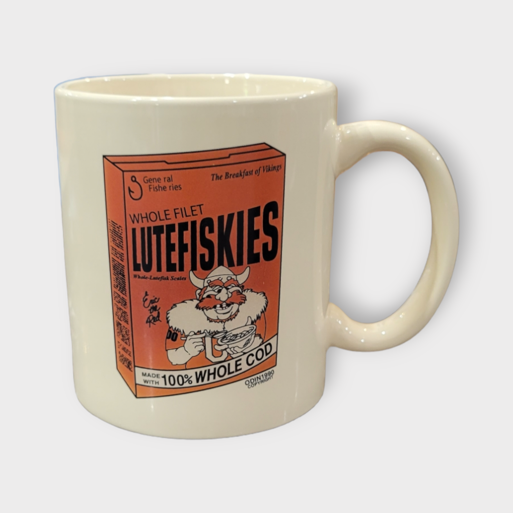 Mug: "Lutefiskies Breakfast of Vikings" (11oz)