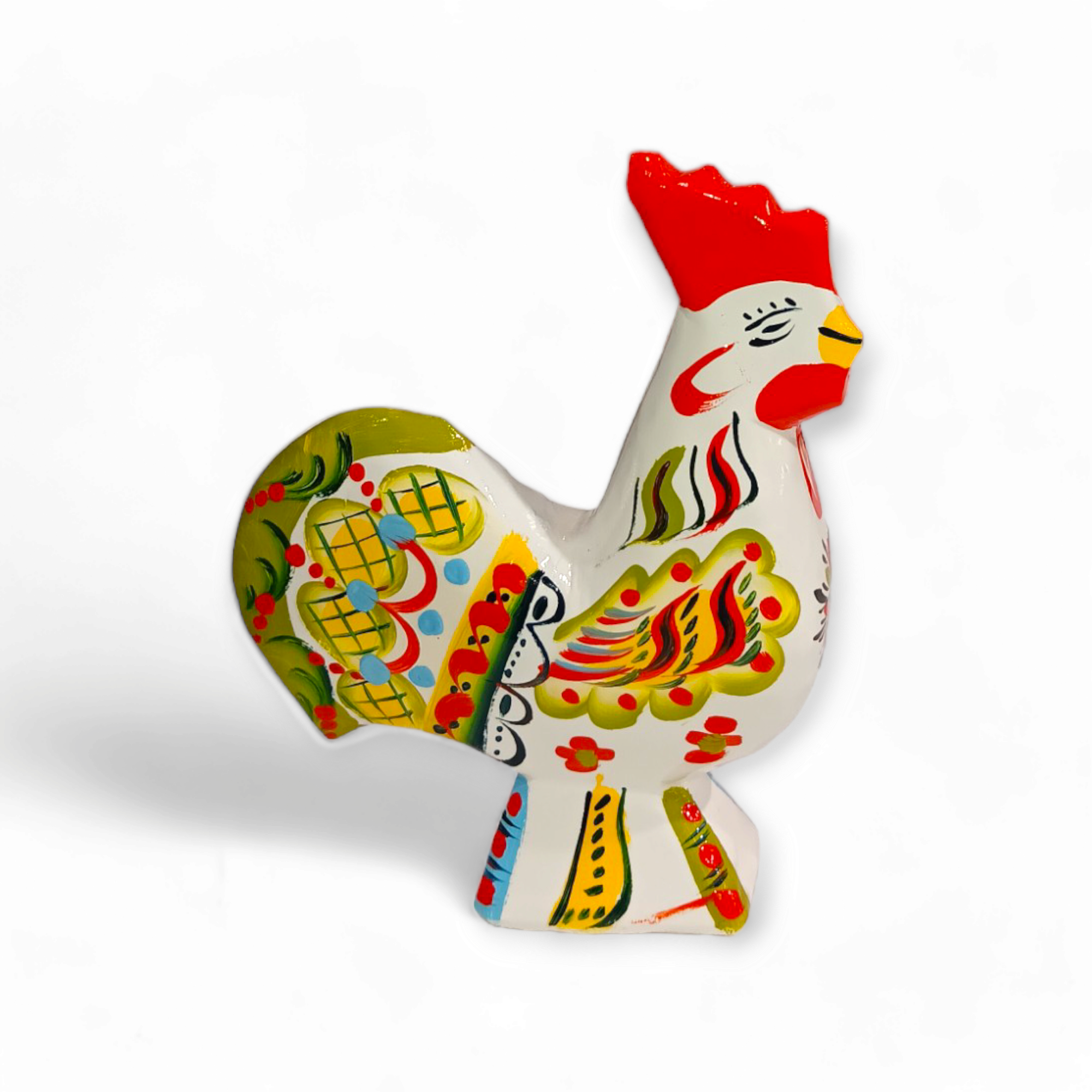 Dala Rooster: White