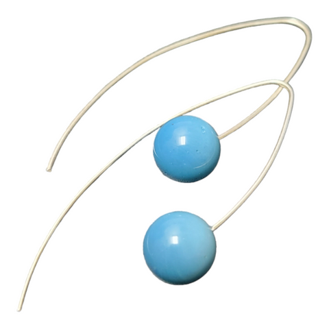 Earrings: Kula Swedish Blue