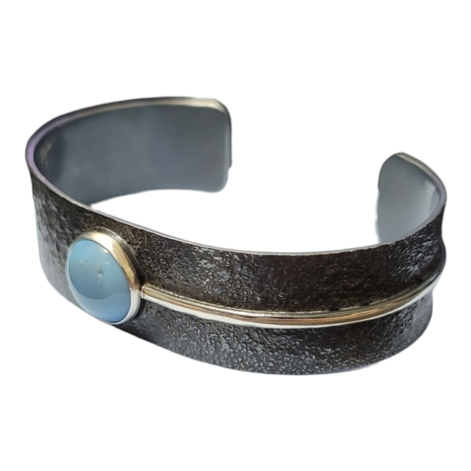 Bracelet: Round Oxy - Swedish Blue