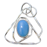 Pendant: Twisted Light Small - Swedish Blue