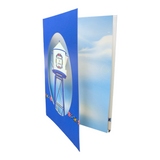 A greeting card titled "Valkommen to Lindstrom" features the iconic Lindstrom Water Tower on a blue cover—a perfect way to celebrate America’s Little Sweden.