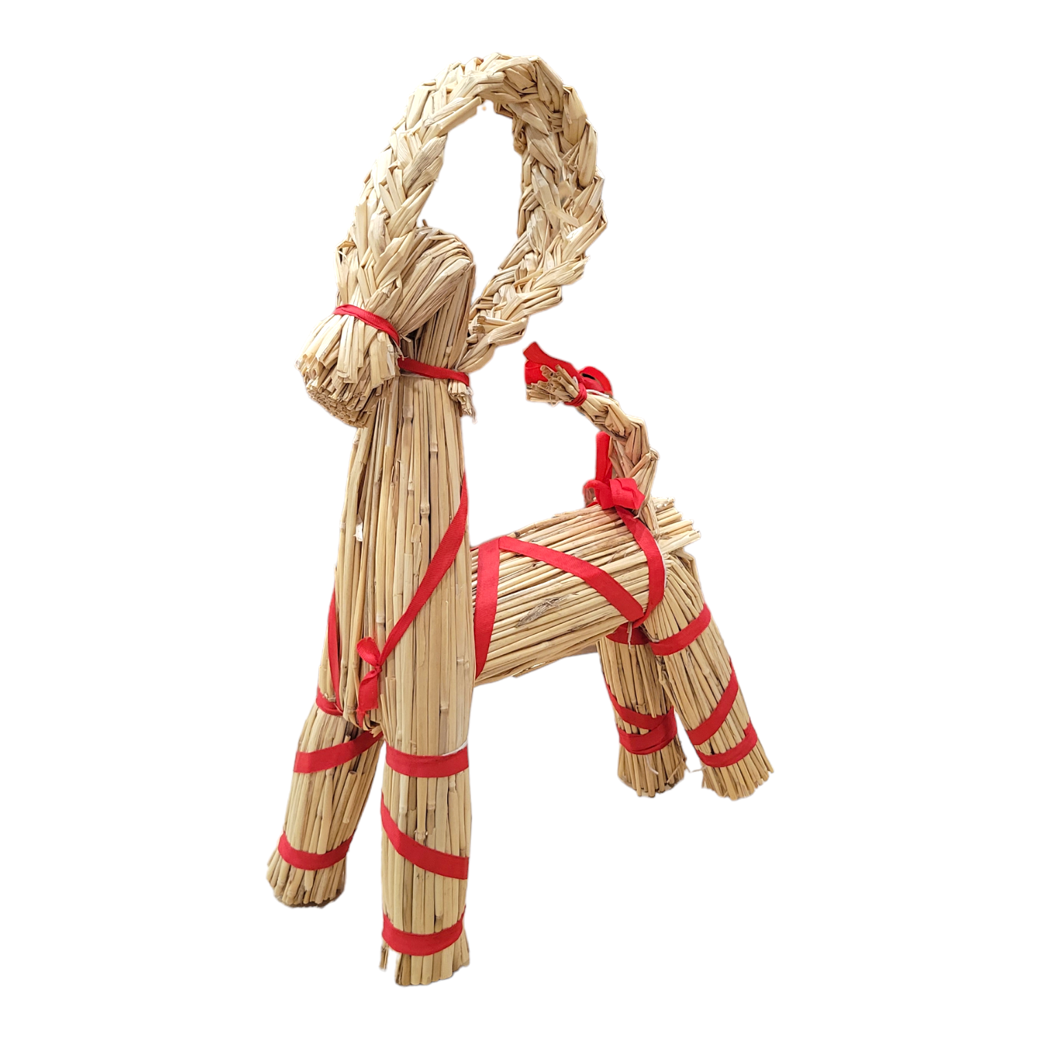 Decoration: 16” Straw Goat Julbok