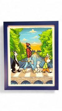 Artwork: Abbey Road by Adam Turman Print 11x14 or 8x10