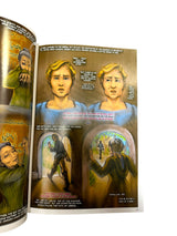 A comic book page illustrates a scene where two characters engage in dialogue. As one steps through the doorway, framed by the vibrant hues of The Dalarna Horse on the wall, the other watches intently, evoking stories from "The Legend of Prince Erik and The Dalarna Horse" that echo in their world.