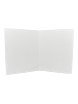 The Home is Where the Hot Dish Is! card (4.25 x 5) stands upright, its blank inside ready for your message—perfect for a Midwest greeting or Minnesota hot dish note. Comes with an envelope.