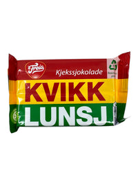 Candy: Freia Kvikk Lunsj - Norwegian for Quick Lunch 47g