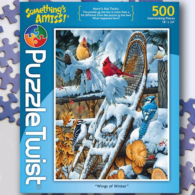 PuzzleTwist: Wings of Winter 500 pieces