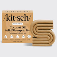 Coconut Oil Shampoo Bar for Dry Damaged Hair 3.2 oz by Kitsch