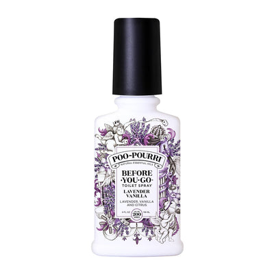 Spray: Poo~Pourri Lavender Vanilla Toilet Spray Made with Essential Oils 4oz.: Lavender + Vanilla + Citrus Up to 200 Uses