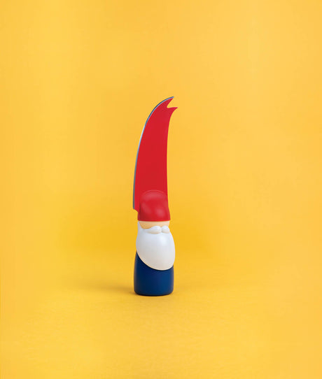 Knife: Bert Gnome Cheese Knife and Spreader - Kitchen Gifts 6"