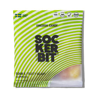 Sour Fruity Heart Gummies Swedish Candy Bag 2.8oz