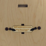 A handcrafted UFF DA Explore Minnesota 10,000 Lakes License Plate Cribbage Board by D&D Custom Laser Designs, made in Randall, MN USA. Features a unique design and quality craftsmanship.