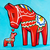 Artwork: Dala Horse 
