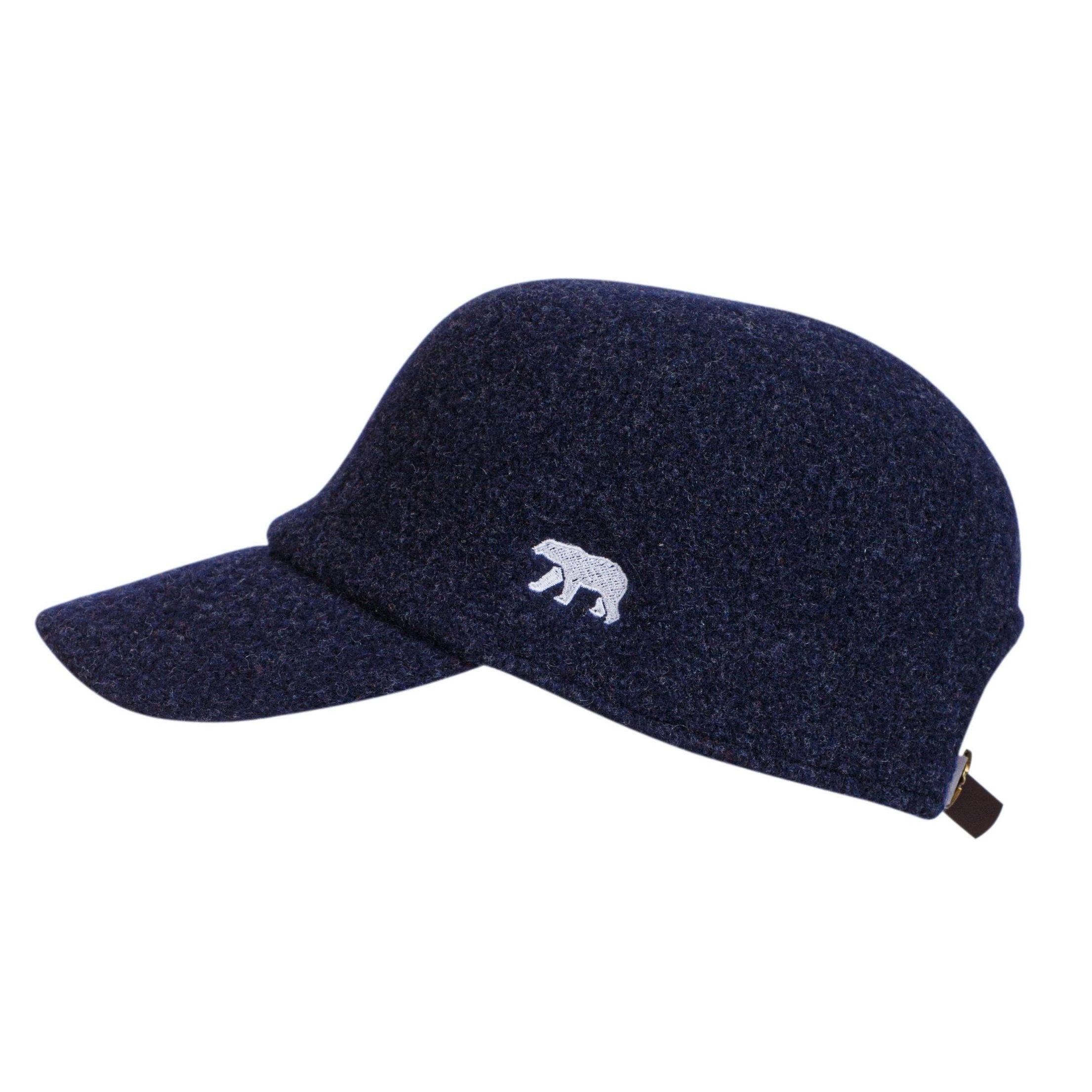 Hat: Norlender - Woolen Baseball Cap Navy