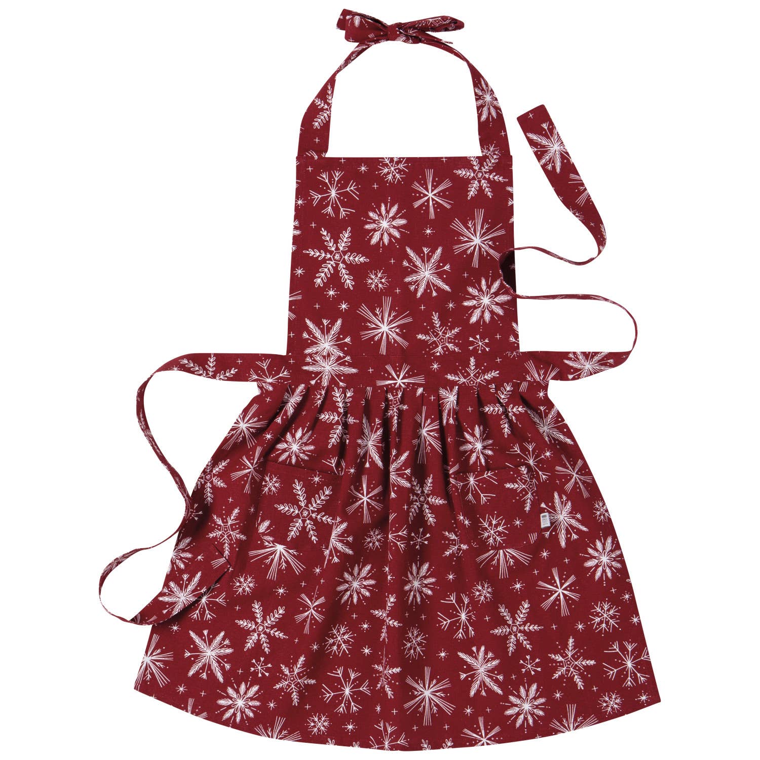 Apron: Snowflakes Classic Christmas Apron