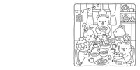 Coloring Book: Fuzzy Hygge Cute and Cozy Coloring Book by Vivi Tinta (paperback)